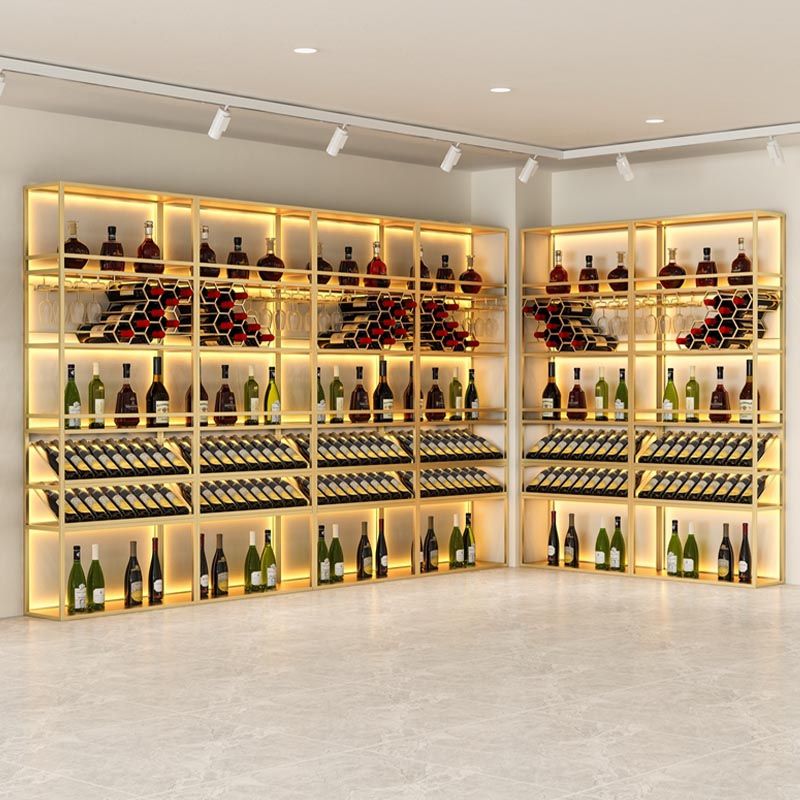 Étagère à vin moderne.