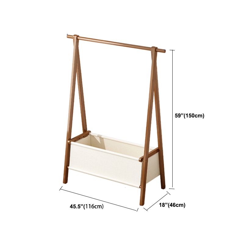 Solid Wooden Coat Rack Shelf Storage and Hanging Rail Coat Hanger Clearhalo 'Entry & Mudroom Furniture' 'furn' 'furn_hall_tree_coat_racks' 'Furniture' 'Hall Trees & Coat Racks' 'hall_tree_coat_racks' 1200x1200_e4cedc2b-b0bd-45cd-9583-5c24319a7c77