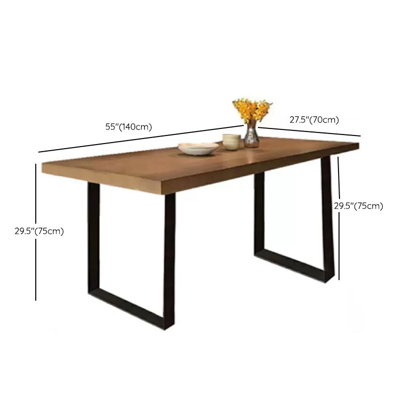 Modern 1/7 Pieces Dining Set Rectangle Wood Dining Table for Dining Room