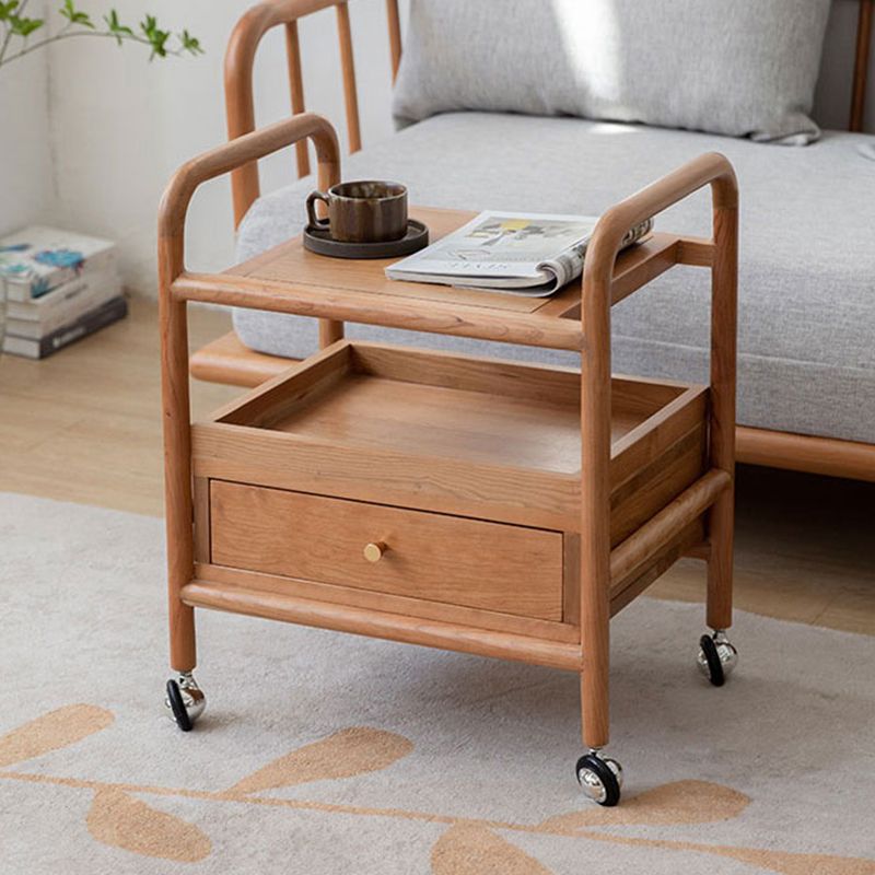 Tavolo d'angolo modernistico con tavolo da soggiorno rettangolare a doppio livello rettangolare