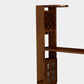 Table de pub rectangulaire moderne en bois massif, hauteur de bar, pour salon