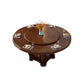 Solid Wood Dining Table Convertible Dining Table for Dining Room