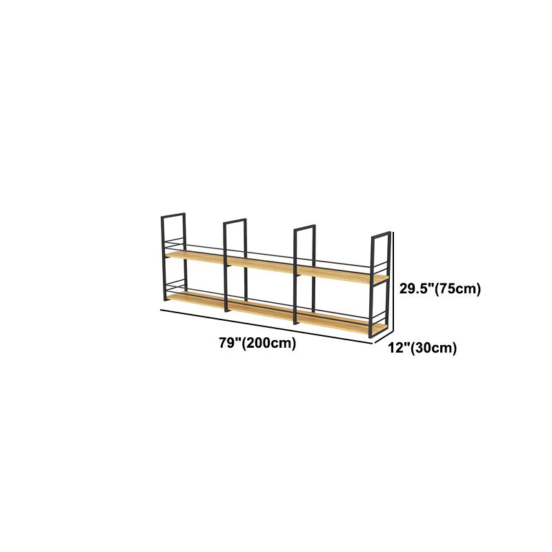 11.81"W Bookshelf Industrial Style Wall Mounted Bookcase for Home Office Clearhalo 'Bookcases' 'furn' 'furn_bookcases' 'Furniture' 'furniture_bookcases' 'kitchen' 'kitchen_bookcases' 'Living Room Furniture' 'Office Furniture' 1200x1200_e4d991a0-29ac-4e66-b202-af523e07846d