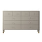 Contemporary Horizontal Double Dresser Storage Dresser with Drawers for Home Clearhalo 'Bedroom Furniture' 'Dressers & Chests' 'dressers_chests' 'furn' 'furn_dressers_chests' 'Furniture' 1200x1200_e4dc158f-edfc-4d3b-9fba-acc90c3b90e2