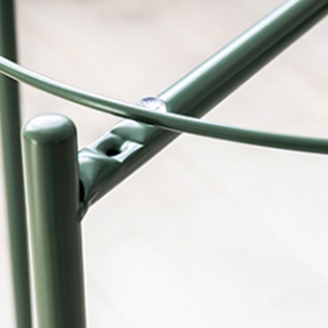 Tavolo da gamba a croce superiore del vassoio tavolino rotondo contemporaneo