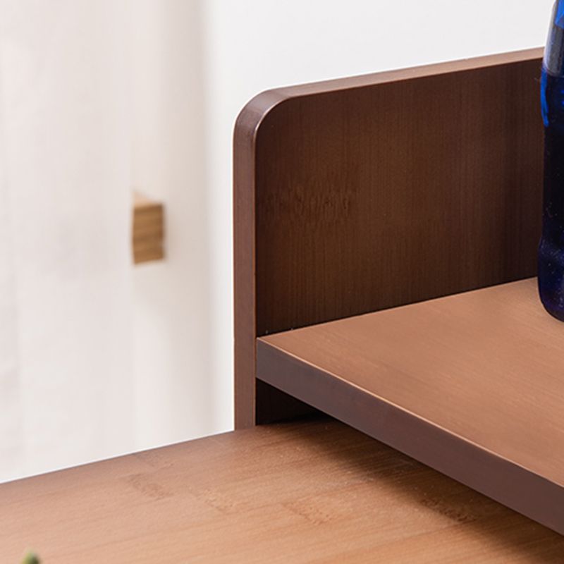 Table de table de pub à barre en bois 1/3 pcs table de barre pliante et tabourets en marron et naturel