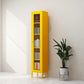 Multiple Colors Modern Style Bookshelf, Metal Bookcase for Home
