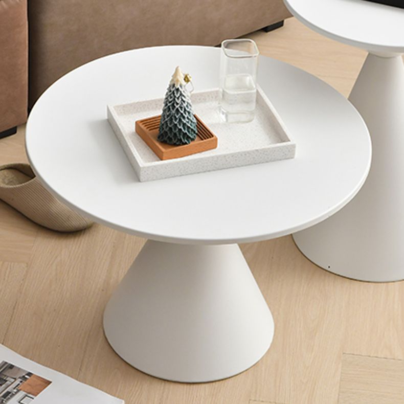 Mid-Century Modern Iron Coffee Table Pedestal Cocktail Table for Home Clearhalo 'Coffee & Accent Tables' 'Coffee Tables' 'coffee_tables' 'furn' 'furn_coffee_tables' 'Furniture' 'Living Room Furniture' 1200x1200_e4ea56c6-df79-4746-88a0-63200a41aaab