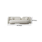 Modern Simple Wool Sofa 2/3-Seater Sloped Arm Sofa with Pillows