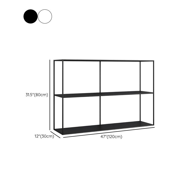 Tavolo da console in metallo moderno su ripiani di divano per soggiorno per soggiorno per soggiorno