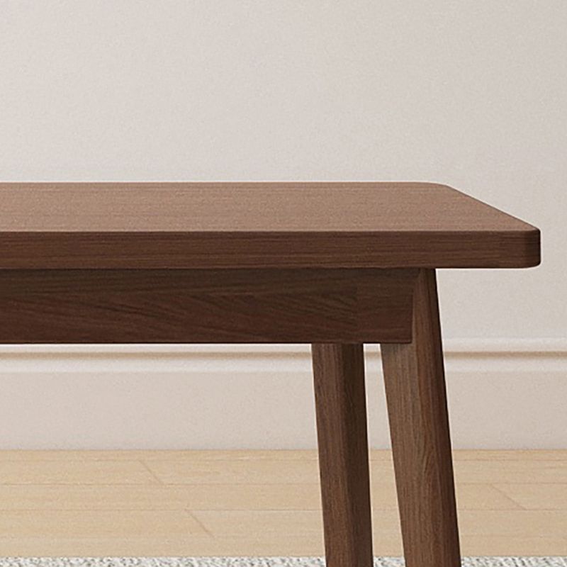 Contemporary Engineered Wood Bench Rectangle Seating Bench with Legs Clearhalo 'Benches' 'Chairs & Seating' 'furn' 'furn_benches' 'Furniture' 'Living Room Furniture' 1200x1200_e4ec4299-0f4f-453b-bd13-f85255b264d0