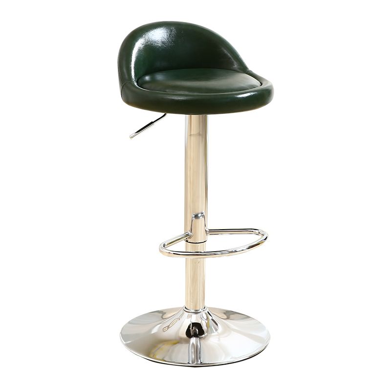 Modern Rotatable Liftable Counter Stool Iron Household Bar Stool with Cushion Clearhalo 'Bar Furniture' 'Bar Stools' 'bar_stools' 'furn' 'furn_bar_stools' 'furniture_bar_stools' 'Kitchen & Dining Furniture' 'kitchen&dining_furn' 'kitchen' 'kitchen_furn' Furniture' 1200x1200_e4eed9d3-007f-4a81-8a92-0861ba066cc0