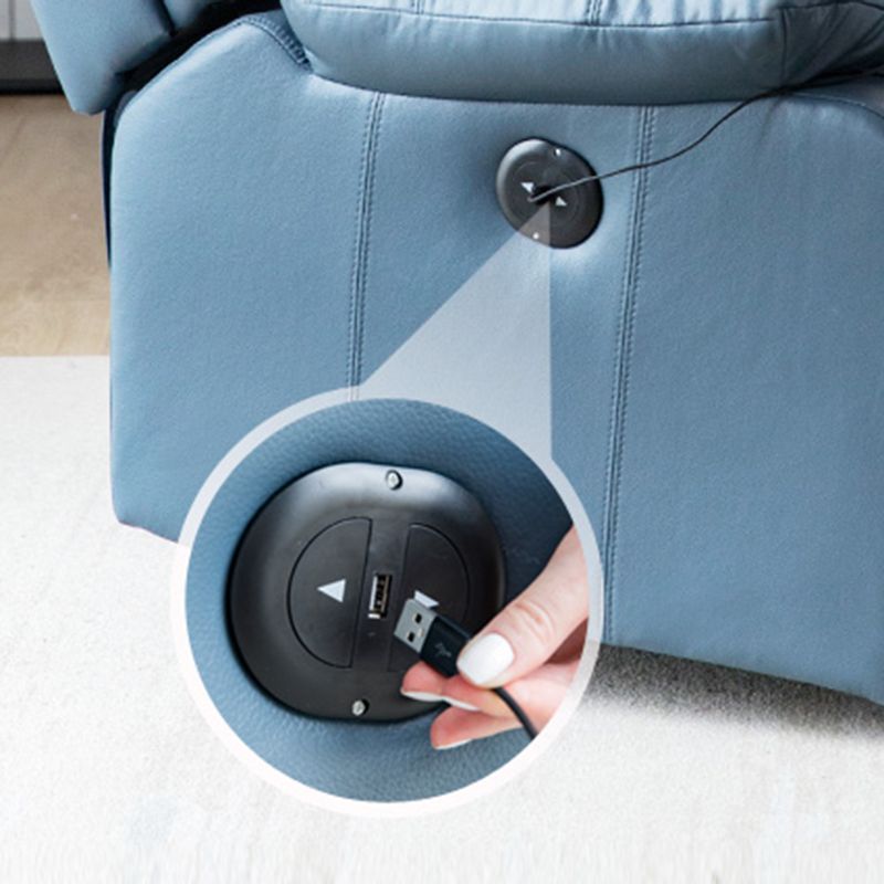 Sedia reclinabile contemporanea con telaio in metallo lumbar reclinabile