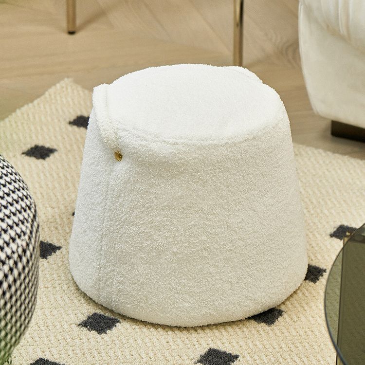 Fabric Standard Stool Modern Style Simple Household Round Footstool Clearhalo 'furn' 'furn_ottomans_poufs' 'Furniture' 'Living Room Furniture' 'Ottomans & Poufs' 'ottomans_poufs' 1200x1200_e4f321cd-734e-47c8-9206-2445dbd6bcfb