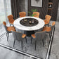 Modern Style Round Furniture Stone Dining Site Table with Pedestal Base Clearhalo ' dining_table' 'Dining Tables & Seating' 'Dining Tables' 'furn' 'furn_dining_table' 'Furniture' 'furniture_dining_table' 'Kitchen & Dining Furniture' 'kitchen&dining_furn' 'kitchen' 'kitchen_dining_table' 1200x1200_e4f60f31-ae1f-4d19-b529-f82ff02f05b3