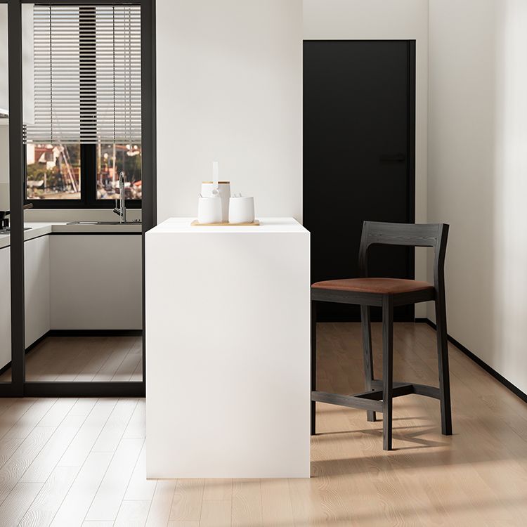 Modern White Sintered Stone Dining Bar Table for Kitchen Dining Room Clearhalo 'Bar Furniture' 'Bar Tables' 'bar_tables' 'furn' 'furn_bar_tables' 'Furniture' 'Kitchen & Dining Furniture' 1200x1200_e4f75cf4-07ee-419f-8bb9-004acb1b38ad