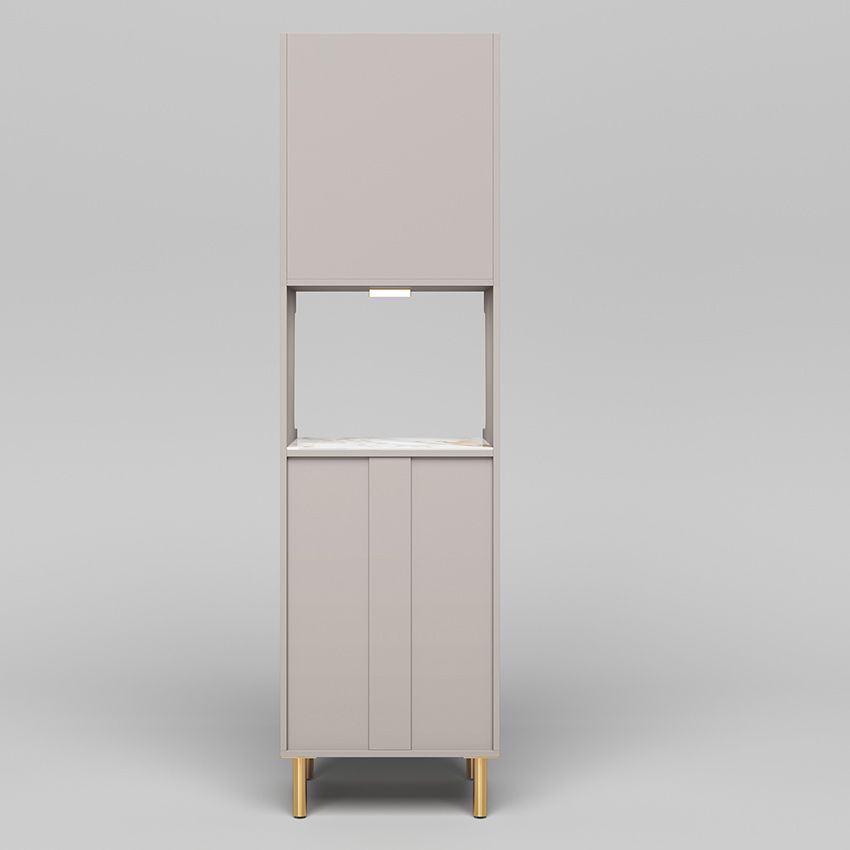 Modern Dining Hutch Glass Doors Wood Hutch Buffet with Drawers for Living Room Clearhalo 'Display & China Cabinets' 'display_china_cabinets' 'furn' 'furn_display_china_cabinets' 'Furniture' 'Kitchen & Dining Furniture' 1200x1200_e4f7a6a5-64cb-4d44-a68b-f5ec4c84a136