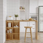 Contemporary Solid Wood Rectangle Bistro Bar Desk for Living Room Clearhalo 'Bar Furniture' 'Bar Tables' 'bar_tables' 'furn' 'furn_bar_tables' 'Furniture' 'Kitchen & Dining Furniture' 1200x1200_e4fa7853-724f-4f8e-b1c7-6aa41f21e371