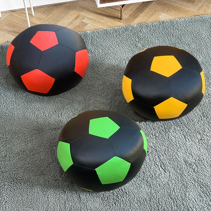 Leather Standard Stool Modern Style Simple Unique Shape Footstool Clearhalo 'furn' 'furn_ottomans_poufs' 'Furniture' 'Living Room Furniture' 'Ottomans & Poufs' 'ottomans_poufs' 1200x1200_e4fe03a0-9e1d-4585-ac6f-3a0d83ed8ebc