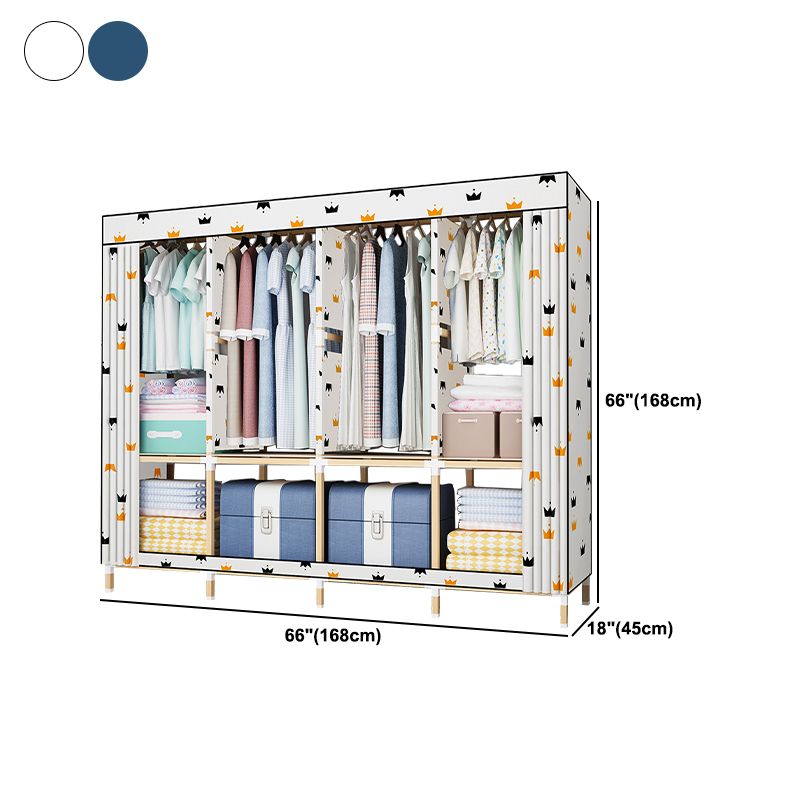 Moderne stijl garderobe massief hout 1-deuren garderobe kast voor slaapkamer