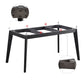 Sintered Stone White Dining Table Retro Modern 4 Legs Table for Dining Room Clearhalo ' dining_table' 'Dining Tables & Seating' 'Dining Tables' 'furn' 'furn_dining_table' 'Furniture' 'furniture_dining_table' 'Kitchen & Dining Furniture' 'kitchen&dining_furn' 'kitchen' 'kitchen_dining_table' 1200x1200_e5012583-5be3-42c1-a050-a89f4b228758