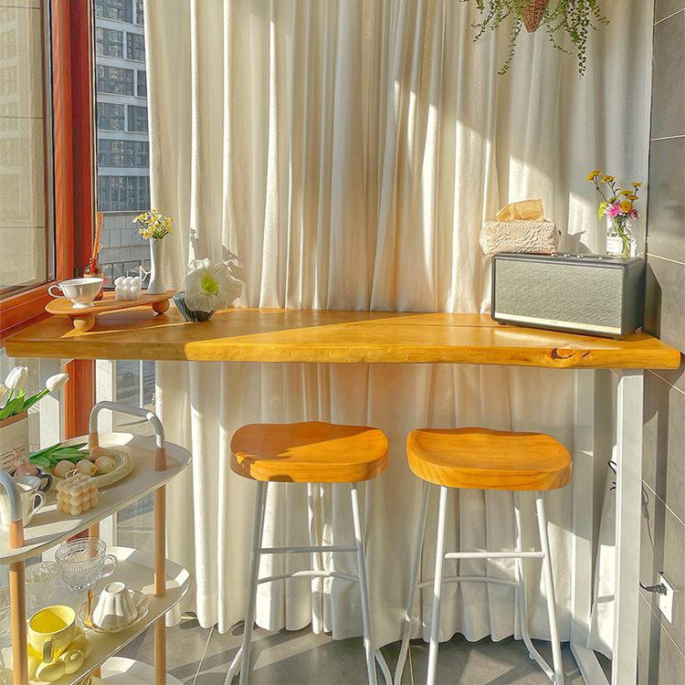 Modern Rectangular Pub Table Set 1/3 Pieces Wooden Counter Table with Backless Stools Clearhalo 'Bar Furniture' 'furn' 'furn_home_bar_bar_sets' 'Furniture' 'Home Bars & Bar Sets' 'home_bar_bar_sets' 'Kitchen & Dining Furniture' 1200x1200_e503593b-98b8-4f19-80bd-3388115c1a48