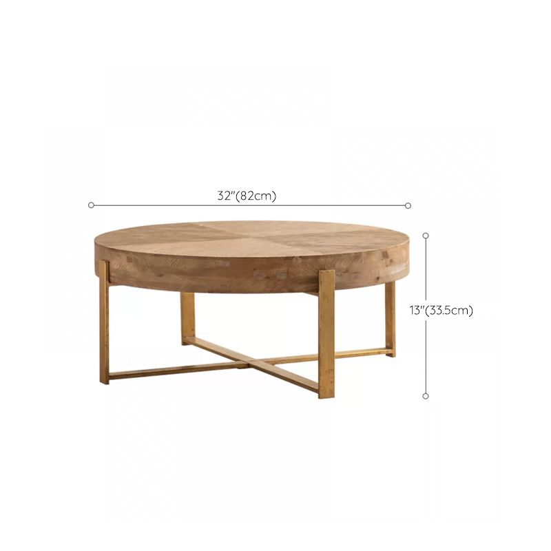 Rustikaler Walnuss Wohnzimmer Destgiertes Massivholzsofa Akzent