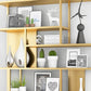 Modern Style Metal Bookshelf Open Etagere Shelf Bookcase for Office Clearhalo 'Bookcases' 'Furniture' 'furniture_bookcases' 'kitchen' 'kitchen_bookcases' 'Living Room Furniture' 'Office Furniture' 1200x1200_e5052935-d6b1-4710-a2f2-076f4c80d780