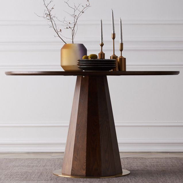 Modern Style Round Dining Site Table Pine Solid Wood Table for Dining Room Clearhalo ' dining_table' 'Dining Tables & Seating' 'Dining Tables' 'furn' 'furn_dining_table' 'Furniture' 'furniture_dining_table' 'Kitchen & Dining Furniture' 'kitchen&dining_furn' 'kitchen' 'kitchen_dining_table' 1200x1200_e5068cd1-e398-4e7e-8ed3-9451cdcf4496