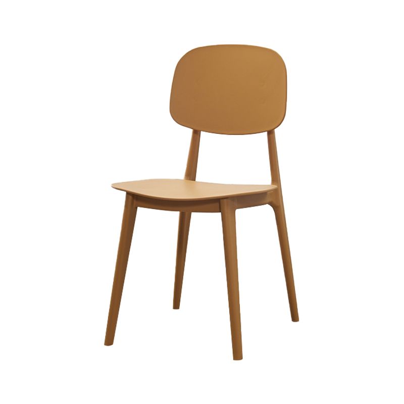 Plastic Dining Chairs Modern Kitchen Side Chair 16'' Wide Open Back Side Chair Clearhalo ' kitchen&dining_furn' 'Dining Chairs' 'Dining Tables & Seating' 'dining_chair' 'furn' 'furn_dining_chair' 'Furniture' 'furniture_dining_chair' 'Kitchen & Dining Furniture' 'kitchen' 1200x1200_e506c261-79b6-462a-b850-e68c18f922ca
