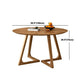 Modern Style Round Solid Wood Dining Set 1/2/4/5 Pieces Dining Set for Dining Areas Clearhalo 'Dining Room Sets' 'Dining Tables & Seating' 'dining_room_set' 'furn' 'furn_dining_room_set' 'Furniture' 'Kitchen & Dining Furniture' 1200x1200_e50a469e-238b-414e-aa1b-db353e5541f3