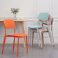 Plastic Dining Chair Open Back Dining Side Furniture in Matte Finish for Home Clearhalo 'Dining Chairs' 'Dining Tables & Seating' 'dining_chair' 'furn' 'furn_dining_chair' 'Furniture' 'Kitchen & Dining Furniture' 1200x1200_e50a89e8-f68d-4570-9d27-1f195c5dff29