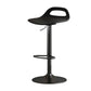 Modern Adjustable Height Swivel Low Back Bar Stools with Metal Base