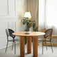 Mesa de comedor moderna de madera maciza mesa de comedor de 3 pies para uso doméstico