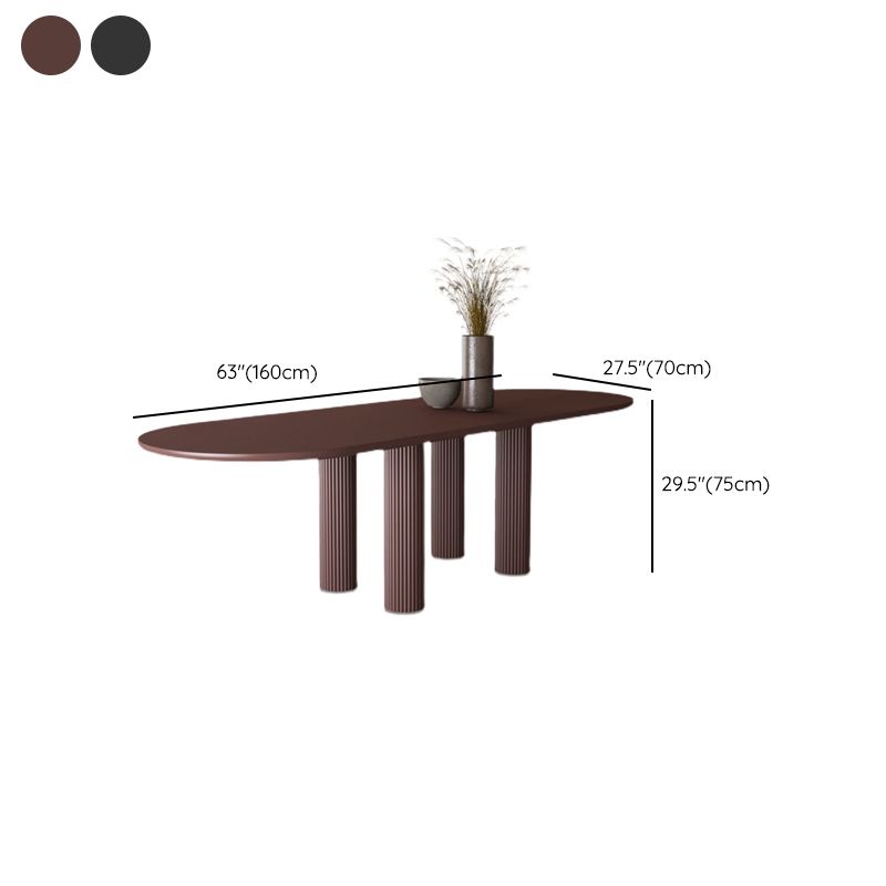 29.25-inch Height Industrial Writing Desk Solid Wood Office Desk Clearhalo 'furn' 'furn_office_desk' 'Furniture' 'Office Desks' 'Office Furniture' 'office_desk' 1200x1200_e50f10f0-a532-4b10-9fa7-e0c7a759be39