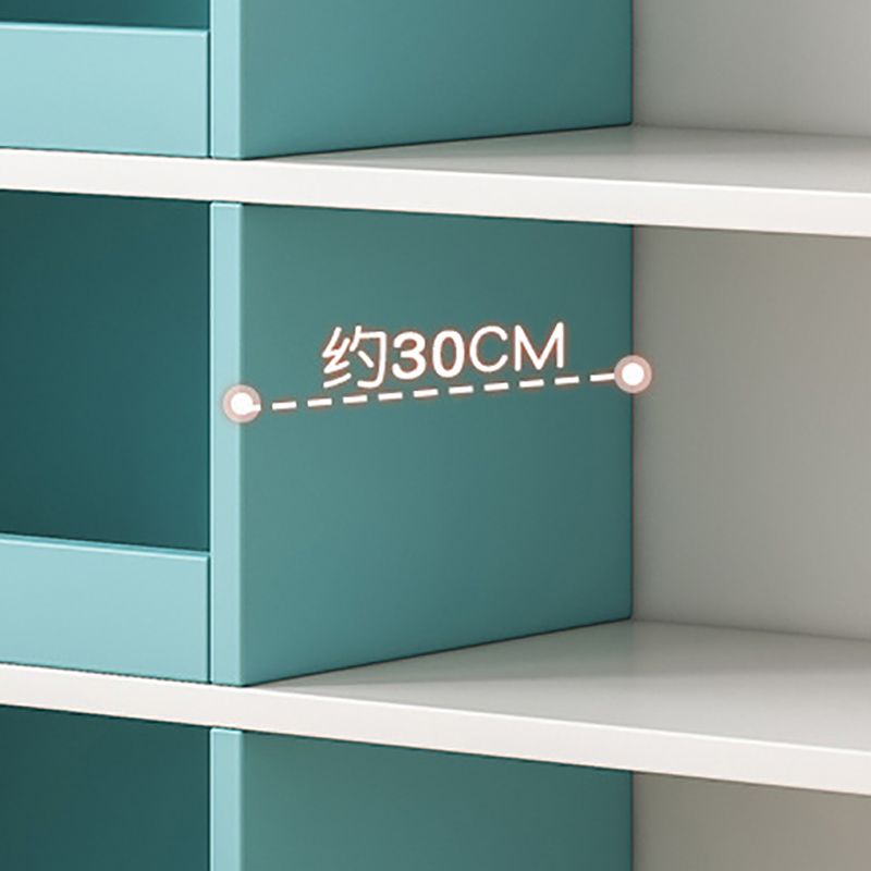 Libreria contemporanea a 4 livelli di libreria standard ingegnerizzata in legno 11,8 "di larghezza