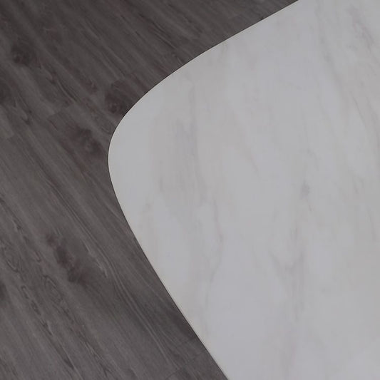 Modern 1/4/6/7 Pieces Dining Set Sintered Stone Dining Table Set for Home Clearhalo 'Dining Room Sets' 'Dining Tables & Seating' 'dining_room_set' 'furn' 'furn_dining_room_set' 'Furniture' 'furniture_dining_room_set' 'Kitchen & Dining Furniture' 'kitchen&dining_furn' 'kitchen' 1200x1200_e5105642-28db-4f84-81c7-6e3eb9528dac