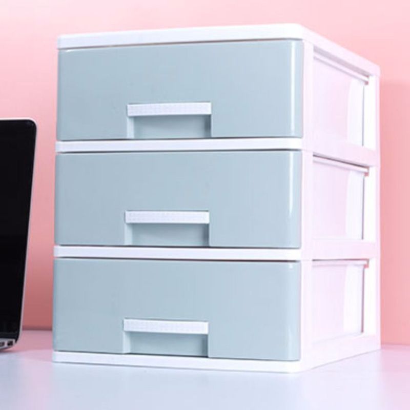 Contemporary File Cabinet Plastic Vertical Filing Cabinet with Drawers for Home Office Clearhalo 'Filing Cabinets' 'filling_cabinets' 'furn' 'furn_filling_cabinets' 'Furniture' 'Office Furniture' 1200x1200_e5107a34-f192-4360-922a-2a6a4529d0b1