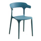Plastic Modern Kitchen Side Chair 20'' Wide Matte Finish Arm Chair with 4 Legs Clearhalo ' kitchen&dining_furn' 'Dining Chairs' 'Dining Tables & Seating' 'dining_chair' 'Furniture' 'furniture_dining_chair' 'Kitchen & Dining Furniture' 'kitchen' 1200x1200_e510a595-e4c7-4929-ab8c-0e1b4cbfe9b2
