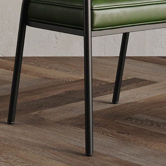 Glam Style Indoor Arm Chair Open Back 21.65" Wide Dining Chair Clearhalo 'Dining Chairs' 'Dining Tables & Seating' 'dining_chair' 'furn' 'furn_dining_chair' 'Furniture' 'furniture_dining_chair' 'Kitchen & Dining Furniture' 1200x1200_e513a594-3409-4237-8cb6-0fd9c694757f