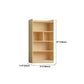 Contemporary Wooden Vertical Book Shelf Closed Back Brown Shelf Bookcase for Study Room Clearhalo 'Bookcases' 'furn' 'furn_bookcases' 'Furniture' 'Office Furniture' 1200x1200_e5153b22-2357-4bb7-92cd-1e6bfb1e9a5f