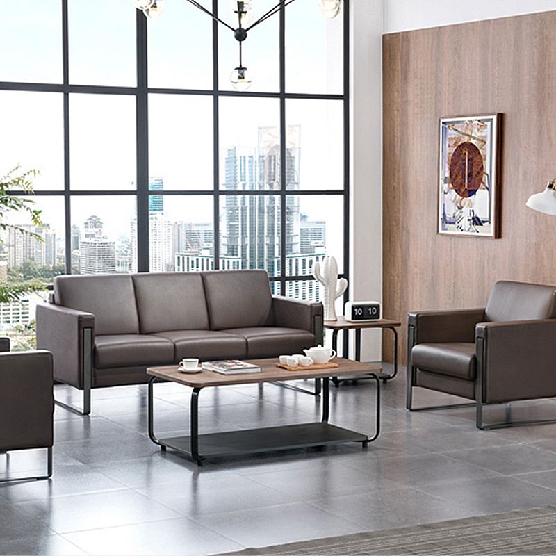 Table basse Frame/Frame Table basse rectangulaire moderne en MDF 18''H