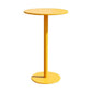 Modern Round Metal Bar Table Dining Table - 23.6" L x 23.6" W x 41.3" H Clearhalo 'Bar Furniture' 'Bar Tables' 'bar_tables' 'furn' 'furn_bar_tables' 'Furniture' 'Kitchen & Dining Furniture' 1200x1200_e5155dc0-a21f-4409-8e04-2bd344bd03ce