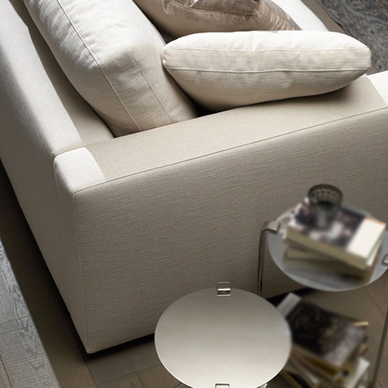 Rectangular Sofa with Pillow Back and Feather/sponge/latex Cushion Filled with Pine Frame Clearhalo 'furn' 'furn_sofas' 'Furniture' 'furniture_sofas' 'kitchen' 'kitchen_sofas' 'Living Room Furniture' 'Sofa' 'sofas' 1200x1200_e517574d-b182-42b5-8718-f104cd081a59