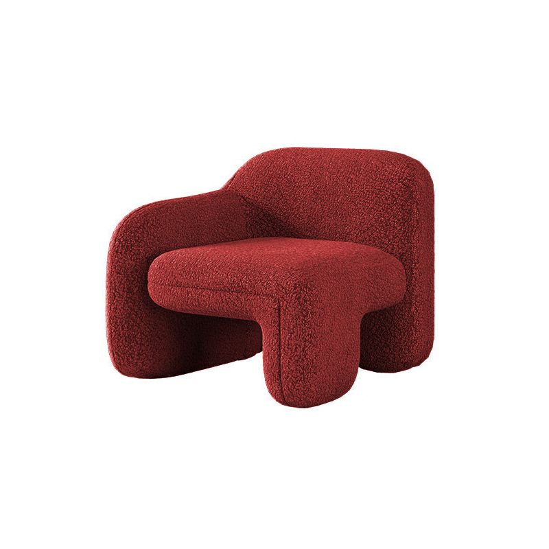 Divano di lana contemporaneo standard divano a braccio quadrato per soggiorno