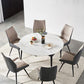 Contemporary Rectangular and Round Easy Folding Stone Dining Table