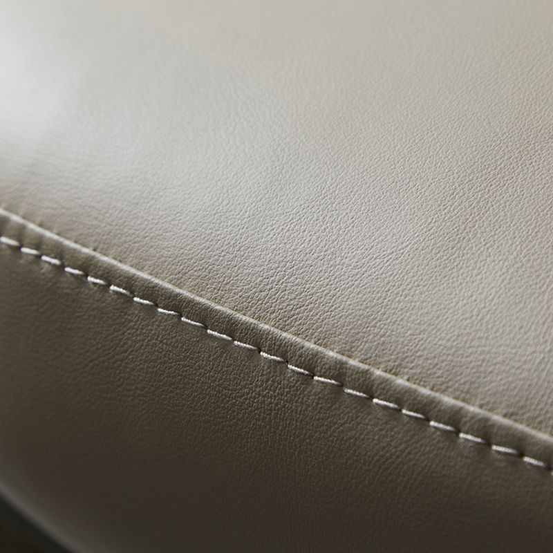 Sedia imbottita sala da pranzo casa finta sedia da pranzo in pelle finta