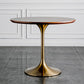 Modern Style Dining Table Round Wood Dining Table with Tulip Base for Home Use Clearhalo ' dining_table' 'Dining Tables & Seating' 'Dining Tables' 'furn' 'furn_dining_table' 'Furniture' 'furniture_dining_table' 'Kitchen & Dining Furniture' 'kitchen&dining_furn' 'kitchen' 'kitchen_dining_table' 1200x1200_e51a11ae-dd1f-4c61-aa3e-03303aa18864
