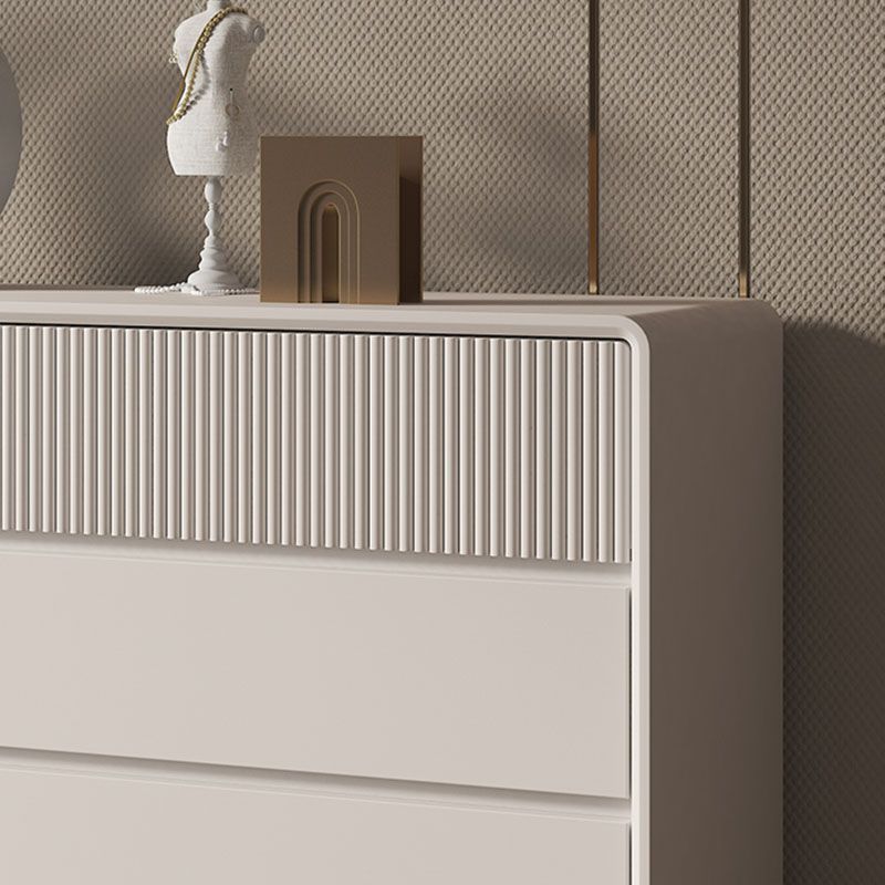 Tocador combinado horizontal contemporáneo tocador de almacenamiento de madera para dormitorio