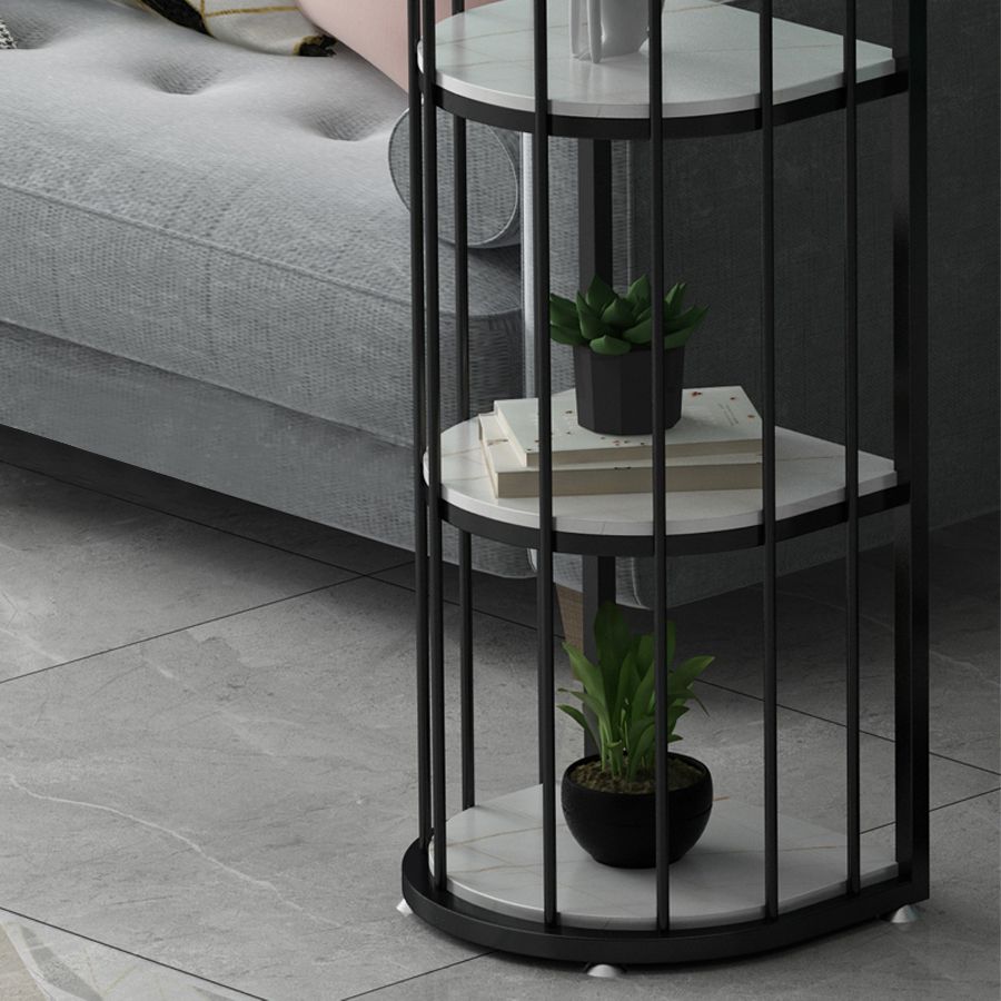 Modern Black and White Bistro Bar Desk Storage Kitchen Bistro Bar Table Clearhalo 'Bar Furniture' 'Bar Tables' 'bar_tables' 'furn' 'furn_bar_tables' 'Furniture' 'furniture_bar_tables' 'Kitchen & Dining Furniture' 'kitchen&dining_furn' 'kitchen' 1200x1200_e520084d-1c5f-44ec-8b01-27c57a6e581f